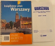 DEMART KSIĄŻKOWY PLAN WARSZAWY MAPA WARSZAWA