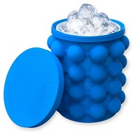 Wiadro FORMA Na Lód Do Robienia LODU Plener do Kostek Lodu Niebieska