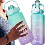 BIDON SPORTOWY SZCZELNA BUTELKA NA NAPÓJ WODĘ SOLIDNA TRITANOWA 2000 ML