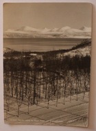 Narvik NARWIK Utslkt fra Royal Hotell root Gratangfjelles, NORWEGIA 1940 r.