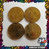 Unikatowy zestaw czterech dwuzłotowych monet kolekcjonerskich