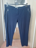 Spodnie materiałowe proste strecz 44 brandtex