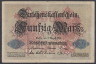 Niemcy 50 Marek 1914 Rosenberg 50b
