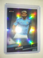 Topps FINEST 2020 - Aguero - BASE PURPLE 116/250