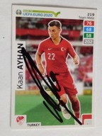 Karta panini autograf Turcja Kaan Ayhan Road to Euro 2020