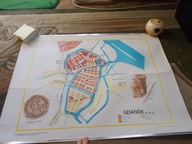 Gdańsk duży plan miasta