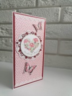 Kartka pamiątka urodziny ręcznie robiona imieniny