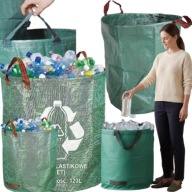 DUŻY POJEMNIK DO SEGREGACJI BUTELKI KAUCYJNE 120L 1-KOMOROWY KOSZ NA ODPADY