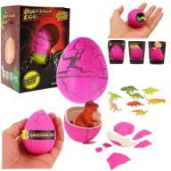 JAJKO JAJO DINOZAURA WYKLUWAJĄCY DINOZAUR ROŚNIE ZABAWKA PREZENT DZIECKA