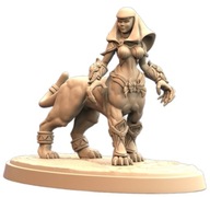 Queens of Tombs Doom Sphinx Pinup C Fantasy RPG D&D Druk 3D NSFW