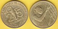AFRYKA 25 FRANCS 1996 R.