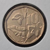 *REPUBLIKA POŁUDNIOWEJ AFRYKI*RPA [1724]*10 Centów 1995 Kwiaty Kalia