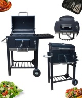 GRILL WĘGLOWY ŻELIWNY RUSZT DEKRAFT REGULACJA PALENISKA BBQ GRIL SOLIDNY