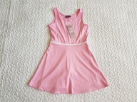 Pepco sportowa sukienka różowa nowa roz 134