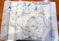 Mapa Miejscowości Turystycznych w Polsce (STUDIUM) 1951r.