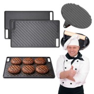 HIT PŁYTA GRILLOWA SILESIA EMALIA ŻELIWNA PROSTOKĄTNA 46 X 26 CM