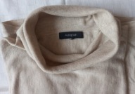 Autograph luksusowy, swobodny sweterek mix wełny, jedwabiu i kaszmiru