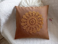 POSZEWKA SZYDEŁKOWA KORONKA, RETRO