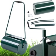 WALEC DO TRAWY OGRODOWY TRAWNIKA MURAWY 50 cm METALOWY UBIJAK ZIEMI 40L