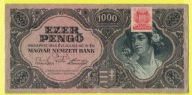 WĘGRY 1000 PENGO 1945 r.