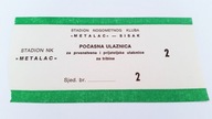 bilet METALAC Sisak (5 Liga Chorwacja) v.2