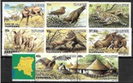 ZAIR fauna Mi 838-45**