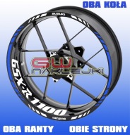 NAKLEJKI SUZUKI GSX-R 1100 PASKI FELGI RANTY ZESTAW !!!