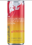 RED BULL 250ml FUJI APPLE GINGERSMAK jabłko imbir SZWEDZKI puszka