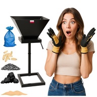 STALOWA MOCNA WORKOWNICA STOJAK DO NAPEŁNIANIA WORKÓW REGULOWANA