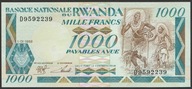 Rwanda 1000 franków 1988 - stan bankowy UNC