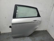 DRZWI LEWY TYŁ LEWE TYLNE FORD FIESTA MK7 HB KOMPLETNE
