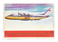 Verlag Junge Velt 1971 Samolot BERIJEW Be 30 1:50