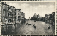 Venezia. Canal Grande e Chiesa della Salute - Cesare Capello Milano 1937