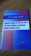 Comparative analysis of weakly non-linear self-excited oscillations in...