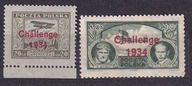1934 Challenge przedruk Fi 268-9 ** gwarancje