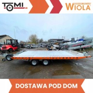Przyczepa LAWETA samochodowa uchylna DMC 2700kg WIOLA L27G45P DOSTAWA