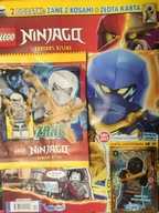 Lego ninjago 10 / 2024 + ZANE Z KOSAMI + ZŁOTA KARTA
