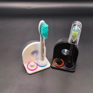 Uchwyt na końcówki Philips Sonicare PRZYSSAWKA 2szt kolorowe pierścienie