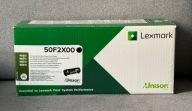 Toner nowy, oryginalny Lexmark 50F2X00 - kolor czarny, na 10.000 wydruków