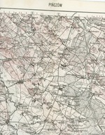 Mapa Pińczów