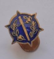 GOLDMARK Belgia Inwalidzi wojenni z I wojny kopyto odznaka