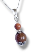 PP46 Wisiorek/zawieszka PIASEK PUSTYNI