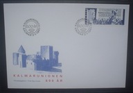 KOPERTA FDC Mi 1987 ** SZWECJA ZAMKI SŁANIA