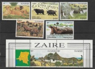 Zair xx M418 AiB fauna ssaki MNH VF 2skany 105euro