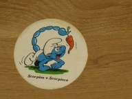 SMERF SCORPION naklejka z PRL