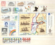 Finlandia zestaw z roku 1986 czyste **