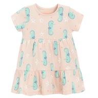 Cool Sukienka dziewczęca z krótkim rękawem, 86 cm