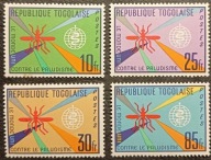 KOLONIE FRANCUSKIE - REPUBLIKA TOGO ** - czysty - WALKA Z MALARIĄ