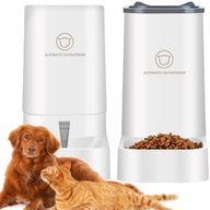 AUTOMATYCZNY PODAJNIK KARMY I WODY 2W1 MISKA DLA PSA I KOTA POIDŁO