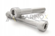 ŚRUBA IMBUSOWA M8x45 - DIN 912 NIERDZEWNA - 10szt